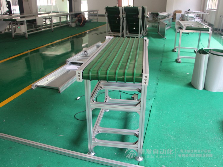 皮帶面加多導條皮帶標準小型輸送機