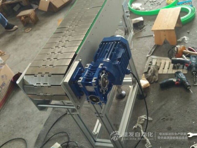 渦輪蝸桿電機不銹鋼鏈板線