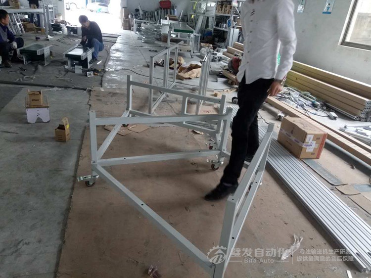 90度轉彎輸送機